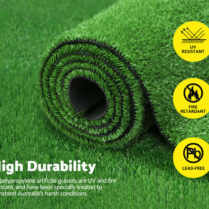 Two Pieces 1X10M Artificial Grass 30MM 20M2