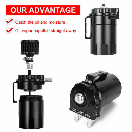 Oil Catch Can with Breather 300ml - salelink.co.nz