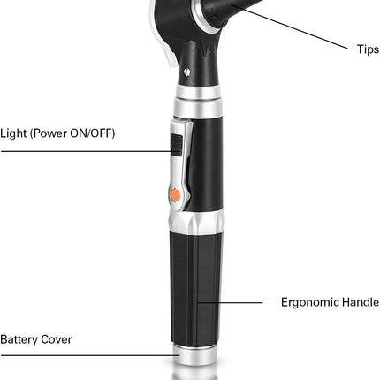 Magnification Ear Scope with LED Direct Illumination Light