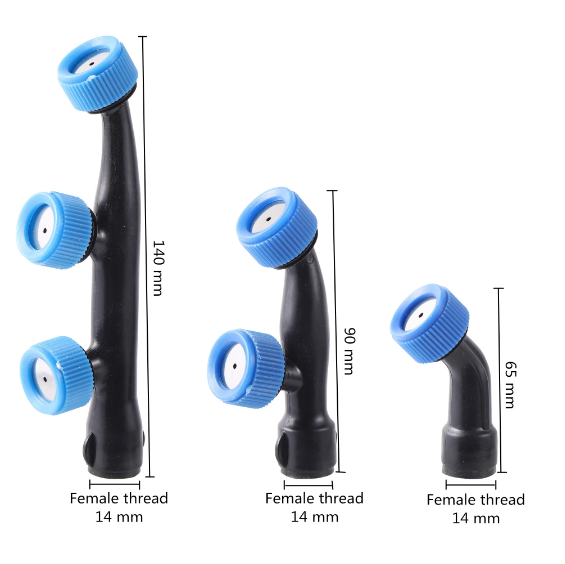 Sprayer Nozzle 1 2 3 Nozzle Head Garden Agriculture Greenhouse Irrigation Misting Nozzles