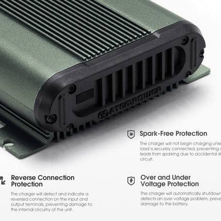 ATEM POWER 12V 25A DC To DC Battery Charger