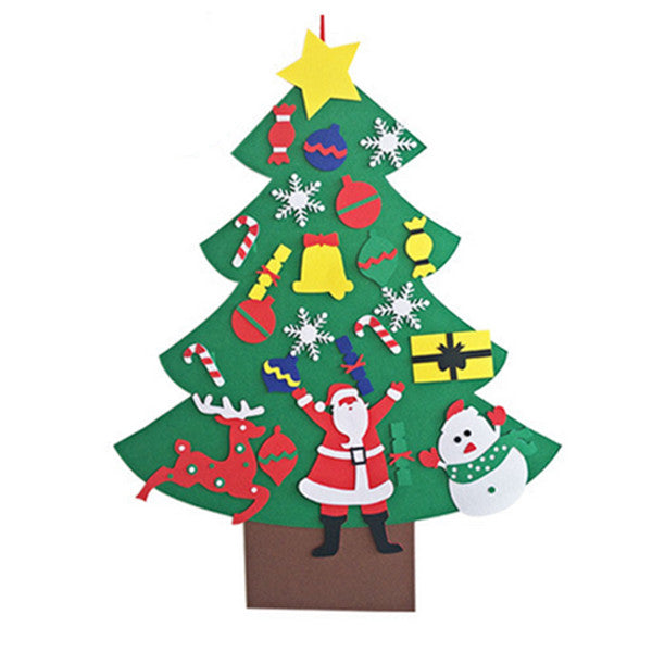 DIY Felt Christmas Tree Set - salelink.co.nz