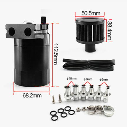 Oil Catch Can with Breather 300ml - salelink.co.nz