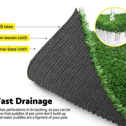 1X10M Artificial Grass 17MM 10M2
