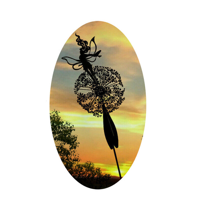 Garden Fairy Dandelion Sculpture Statue
