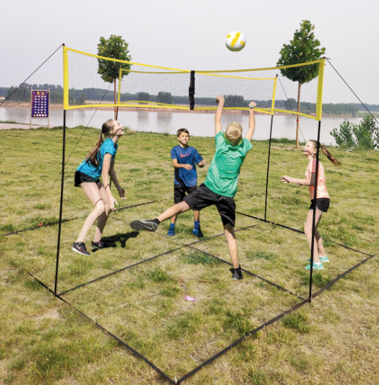 Four Square Volleyball Net & Game Set
