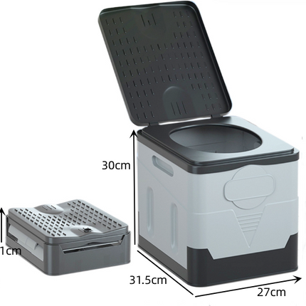 Portable Car Toilet 20L Camping Toilet Travel