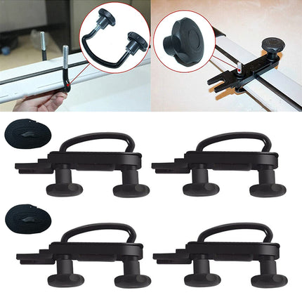 4PCS Universal Roof Box Car Van Mounting Fitting Kit Roof Box U Bolts - salelink.co.nz