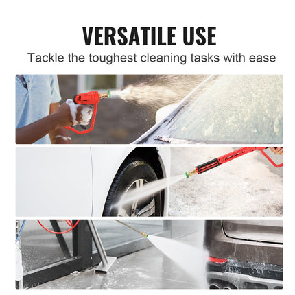 3 IN 1 High Pressure Washer Gun 4000PSI Power Washer Wand - salelink.co.nz