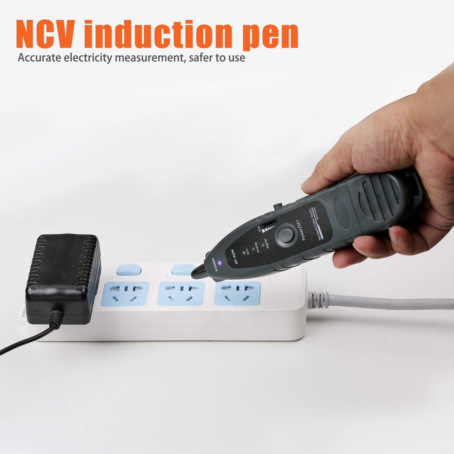 Network Cable Tester, Network Cable Wire Tracker for Cat5/Cat6, NF-8209