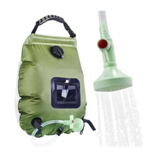 20L Solar Shower Bag with Shower Head - salelink.co.nz
