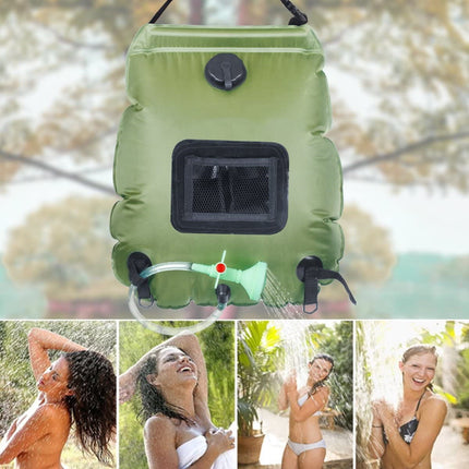 20L Solar Shower Bag with Shower Head - salelink.co.nz