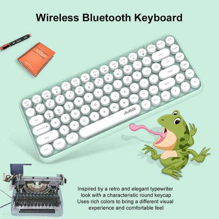 Wireless Bluetooth Keyboard for iOS Windows Android