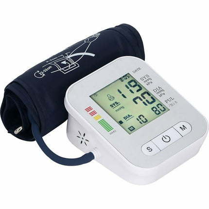 Blood Pressure Monitor Upper Arm Automatic BP Machine Monitor - salelink.co.nz