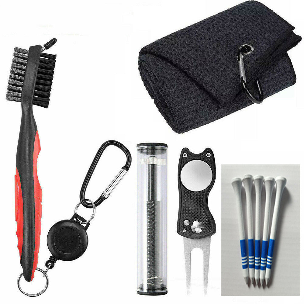 5 in 1 Golf Club Brush Cleaner Groove Cleaning Kit
