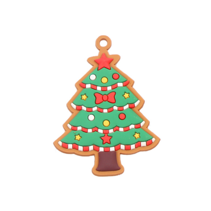 12PCS Christmas Tree Decorations Gingerbread Man Ornaments