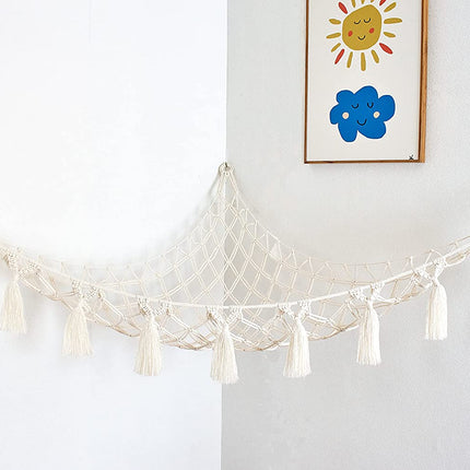 Soft Large Toy Hammock Mesh Net Bedroom Nursery Toys Storage Teddy Bear - salelink.co.nz