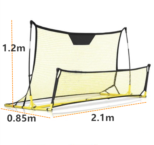 Rebounder Football Goal Nets 210x120x85cm