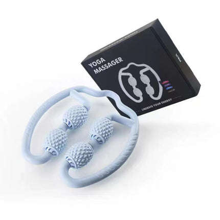 Yoga Massager Pilates Self Body Slimming Roller Leg Neck Muscle Fitness