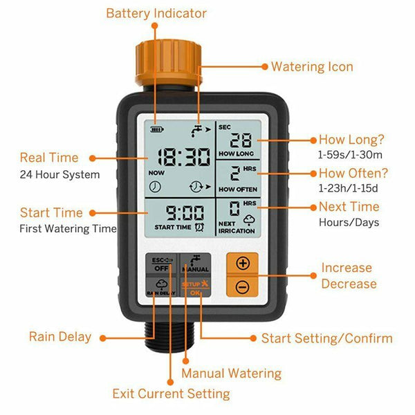 Garden Automatic Irrigation Timer