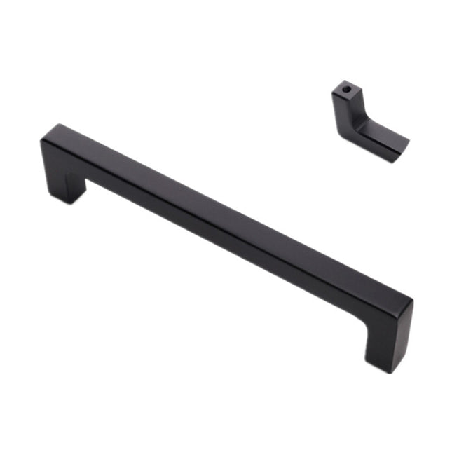 64MM Kitchen Cabinet Handle Drawer Black Cupboard Knob - salelink.co.nz