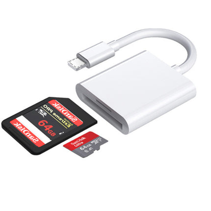 iPhone iPad Lightning to SD Card Reader Camera Adapter Phone Macbook - salelink.co.nz