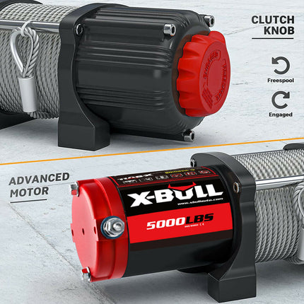 X-BULL Electric Winch 5000LBs - salelink.co.nz