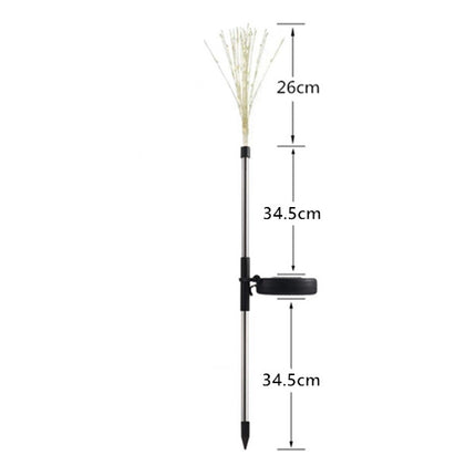 2 Pack Solar LED Firework Garden Light Waterproof LED Outdoor - salelink.co.nz