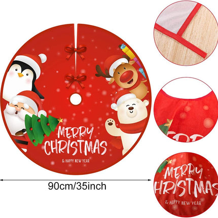 Christmas Tree Skirt 90x90cm