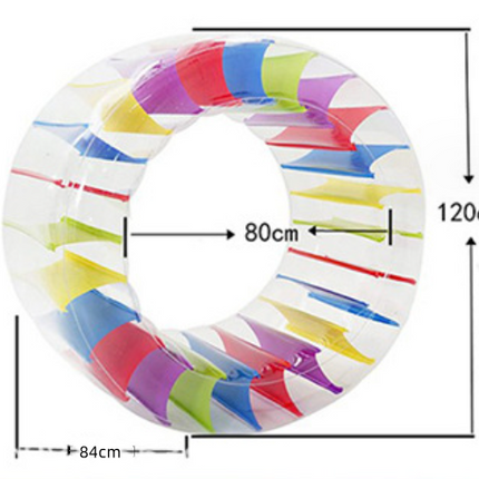 Inflatable Wheel Roller 120x84x80cm