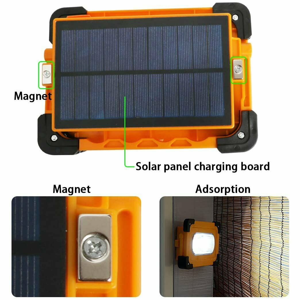 Solar LED Work Light Flood Lamp– salelink.co.nz