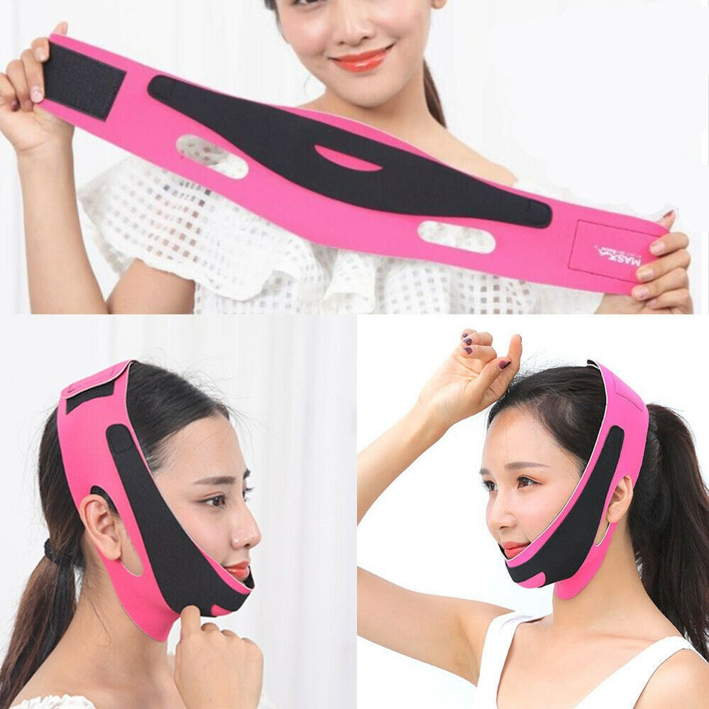 Double Chin Face Slimming Belt V Line Chin Strap Belt for Women