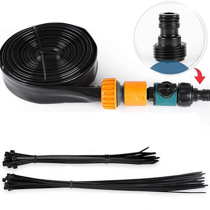15M Trampoline Water Sprinklers Sprayer Outdoor Water Park - salelink.co.nz