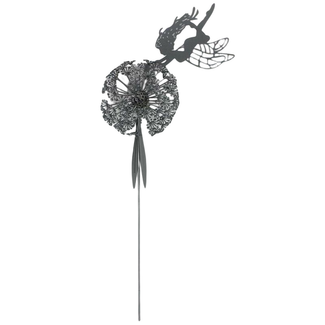 Dancing Fairy Metal Statue Garden Decoration Outdoor Pathway Decorative