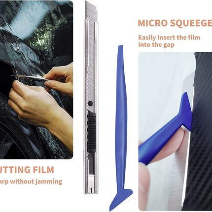 Film Scrapers Car Vinyl Wrap Window Tint Film Tool Kit