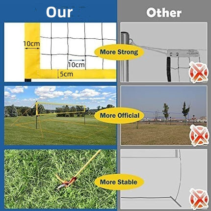 Outdoor Volleyball Net Set