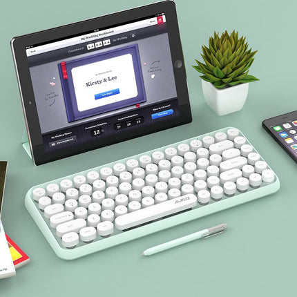 Wireless Bluetooth Keyboard for iOS Windows Android