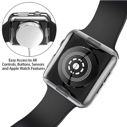 41mm Apple Watch Case Clear for Series 7 8 - salelink.co.nz