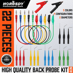 Multimeter Leads Kit Tool Aid 12-Pc Master Back Probe Kit - Battery - View #6