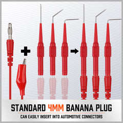 Multimeter Leads Kit Tool Aid 12-Pc Master Back Probe Kit - Battery - View #8