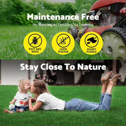 2X5M Artificial Grass 17MM 10M2 - salelink.co.nz