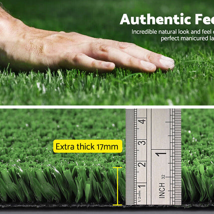 2X5M Artificial Grass 17MM 10M2 - salelink.co.nz