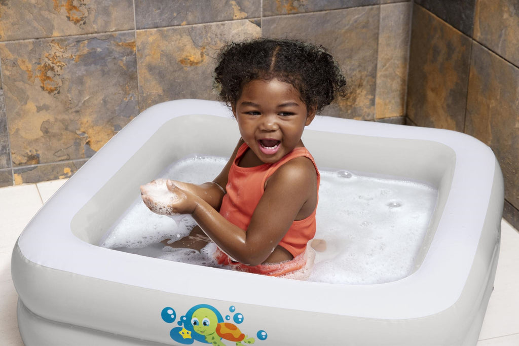 Blow up best sale baby tub