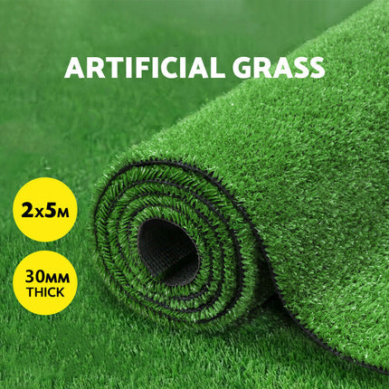 2X5M Artificial Grass 30MM 10M2 - salelink.co.nz