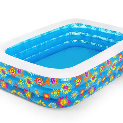 Bestway 229x152x 56CM Kids Play Pool Inflatable Family Pool