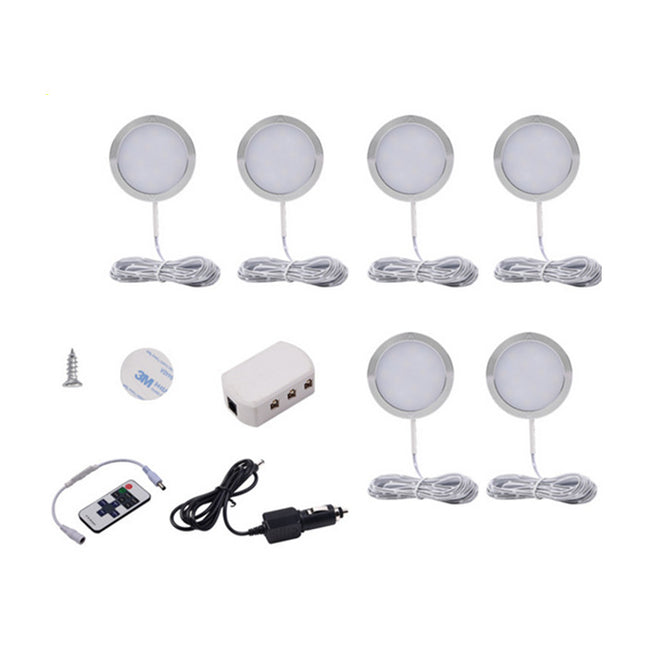 6x 12V LED Down Light Cabin Ceiling Lamp Caravan Camper Trailer Car RV White - salelink.co.nz