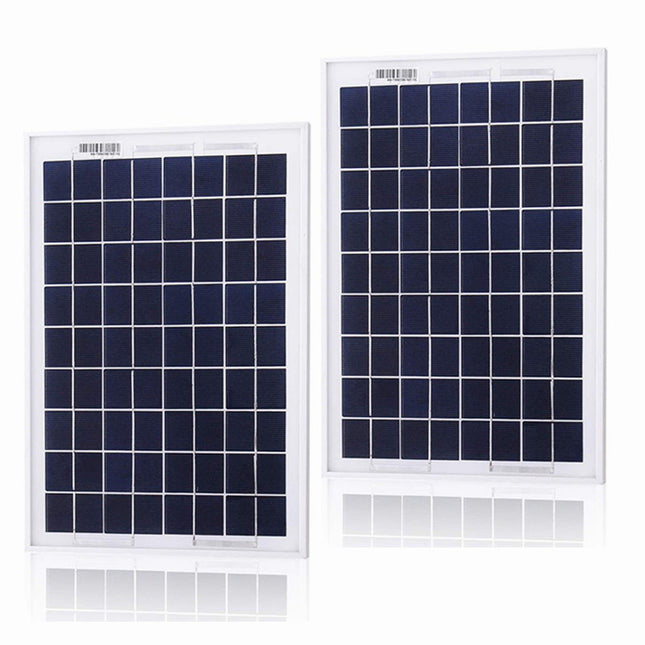 2PCS 10W Solar Panel