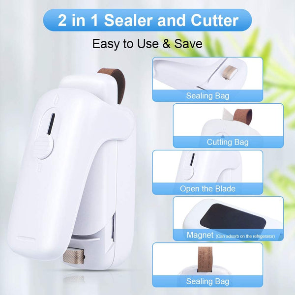 Handheld Mini Heat Sealer Poly Bag Sealing Machine Food