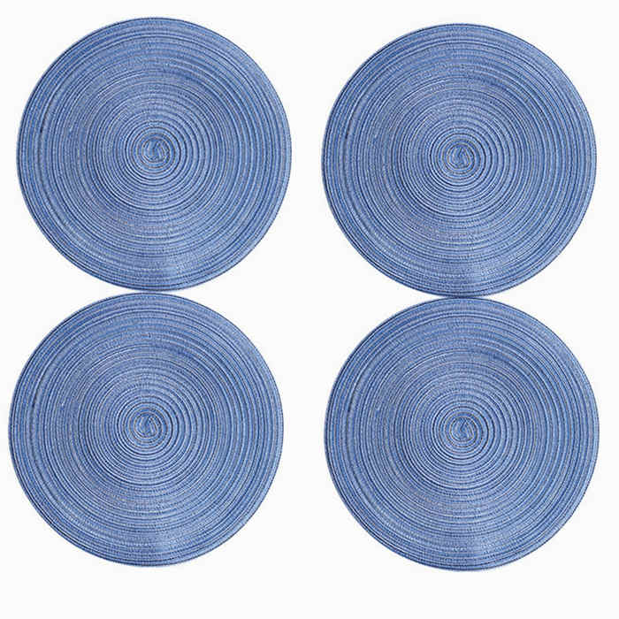 18cm Pack of 4 Coaster Placemats