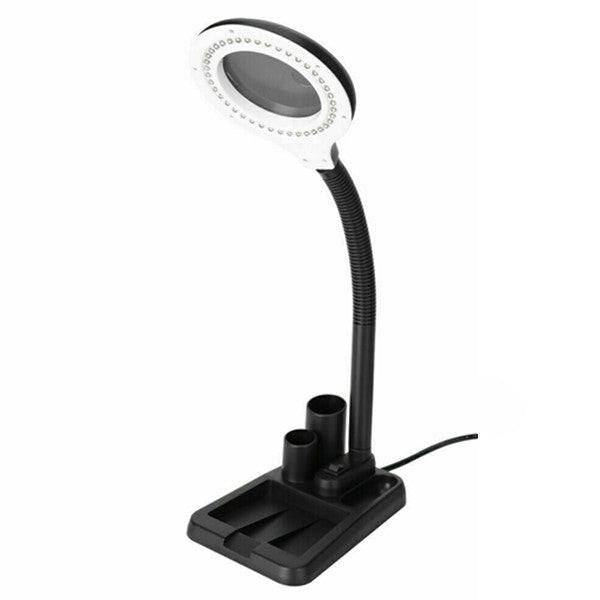 10X Magnifying Desk Lamp 40 LED Magnifier Light
